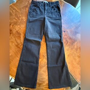 Wit & Wisdom Skyrise Flare Black Jeans